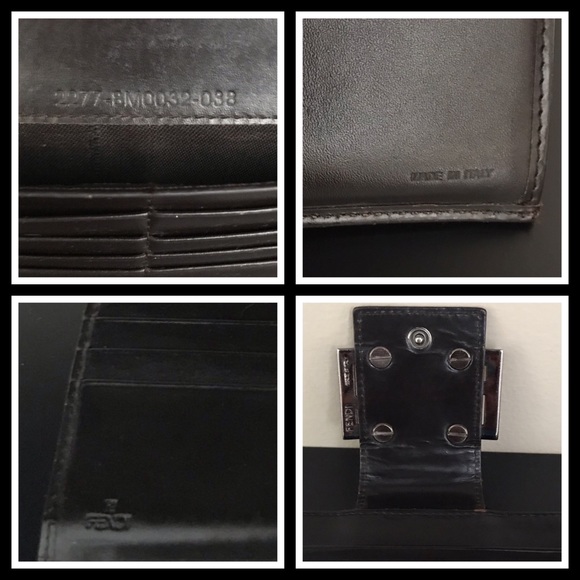 💝SOLD💝FENDI Zucca Buckle Wallet - Picture 6 of 8